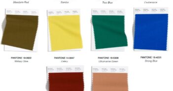 Pantone 2020 2021 Autumn Winter Color Palette for Child's Nursery